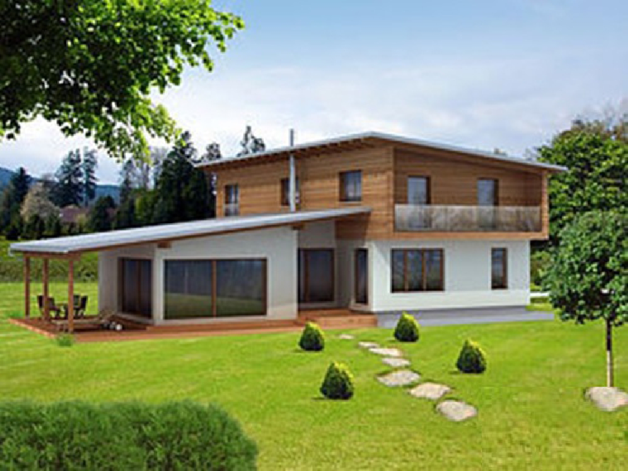 VILLA PREFABBRICATA MODERNA MODELLO AA 12